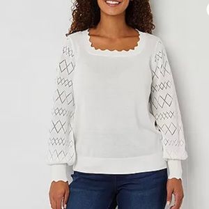 NWT Cream Sweater